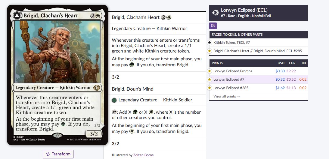 CPlaneswalkers's tweet photo. Me estaba volviendo loco mirando que fallaba en el codigo porque esta carta no salía con la versión en español y resulta que no esta en scryfall, hay cosas que no entiendo. #scryfall #mtg https://t.co/n4oNR694bA