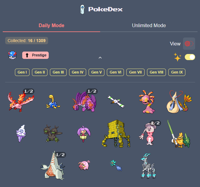 EGYellow's tweet photo. On top of an amazing Pokemon TCG season - I finally completed the @poke_doku_ Pokedex &amp; got my first prestige🎉 More shinies on the way from now😈 https://t.co/ZuLFZr7T5B