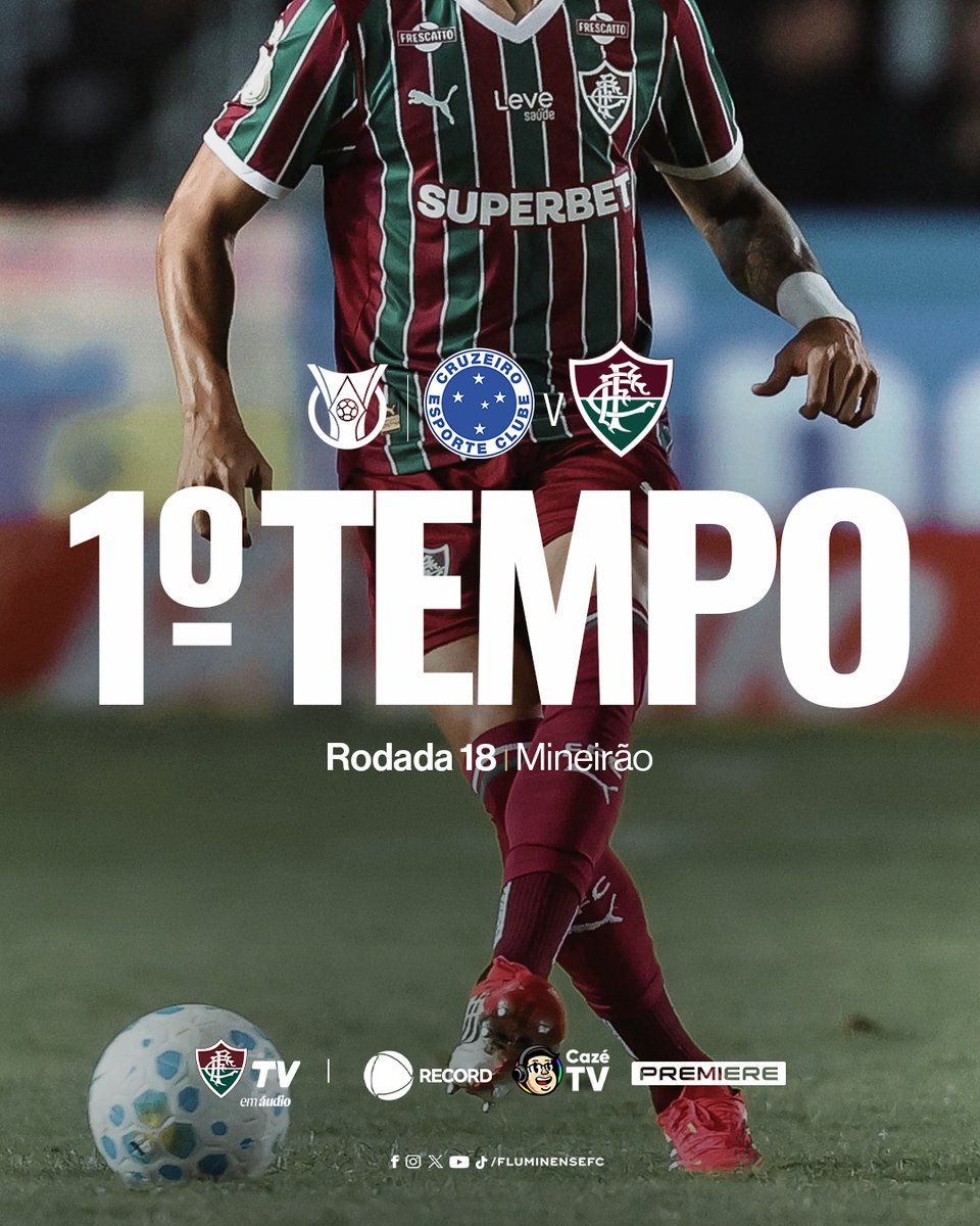 FluminenseFC's tweet photo. BOLA ROLANDO NO MINEIRÃO! COMEÇA CRUZEIRO X FLUMINENSE!

PRA CIMA, FLUZÃAAAAO!

Transmissão em áudio na #FluTV >> https://t.co/OsOJS26bH4 https://t.co/GjrOUInBcf