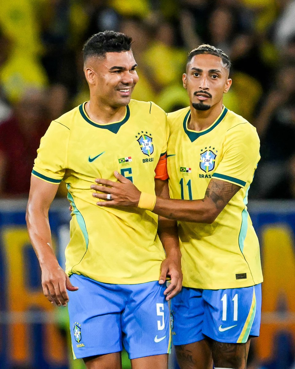 brfootball's tweet photo. It was a goal fest as Brazil defeated Panama 6-2 in their first World Cup warmup match 🔥 https://t.co/EODmoXPBxc