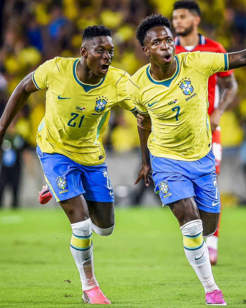 brfootball's tweet photo. It was a goal fest as Brazil defeated Panama 6-2 in their first World Cup warmup match 🔥 https://t.co/EODmoXPBxc