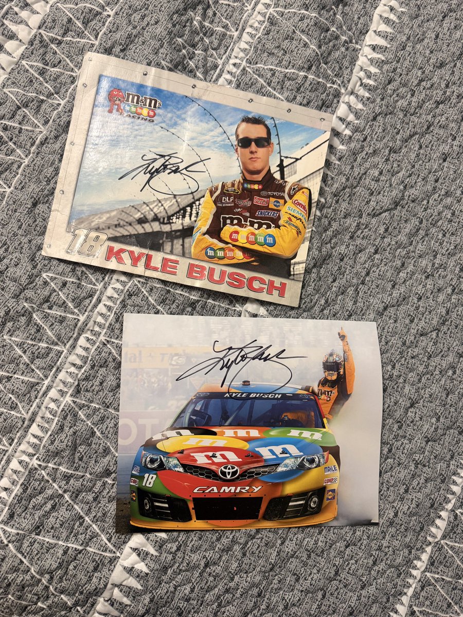 mandynsports's tweet photo. Had these put up but framing them for my office sounds better.. #ripkylebusch https://t.co/5Our8zP5f6