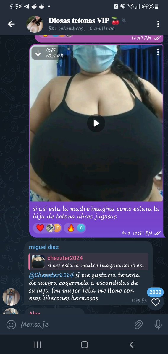diosastetas's tweet photo. Unete al grupo vip y no te pierdas de nada 🍼🍼😋 https://t.co/FblXC6ZN85