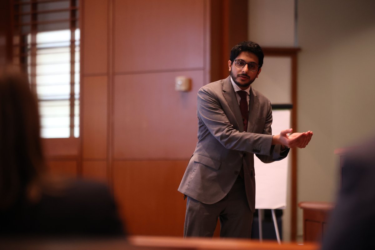 BaylorLawSchool's tweet photo. Congrats to Rebecca Goren of UC Berkeley Law, winner of Baylor Law School’s Top Gun XVII National Mock Trial Competition. Ali Alekri of New York University School of Law was this year’s finalist. Special thanks to competition sponsor MG+M The Law Firm and all of today’s judges. https://t.co/Vff8GR87VL