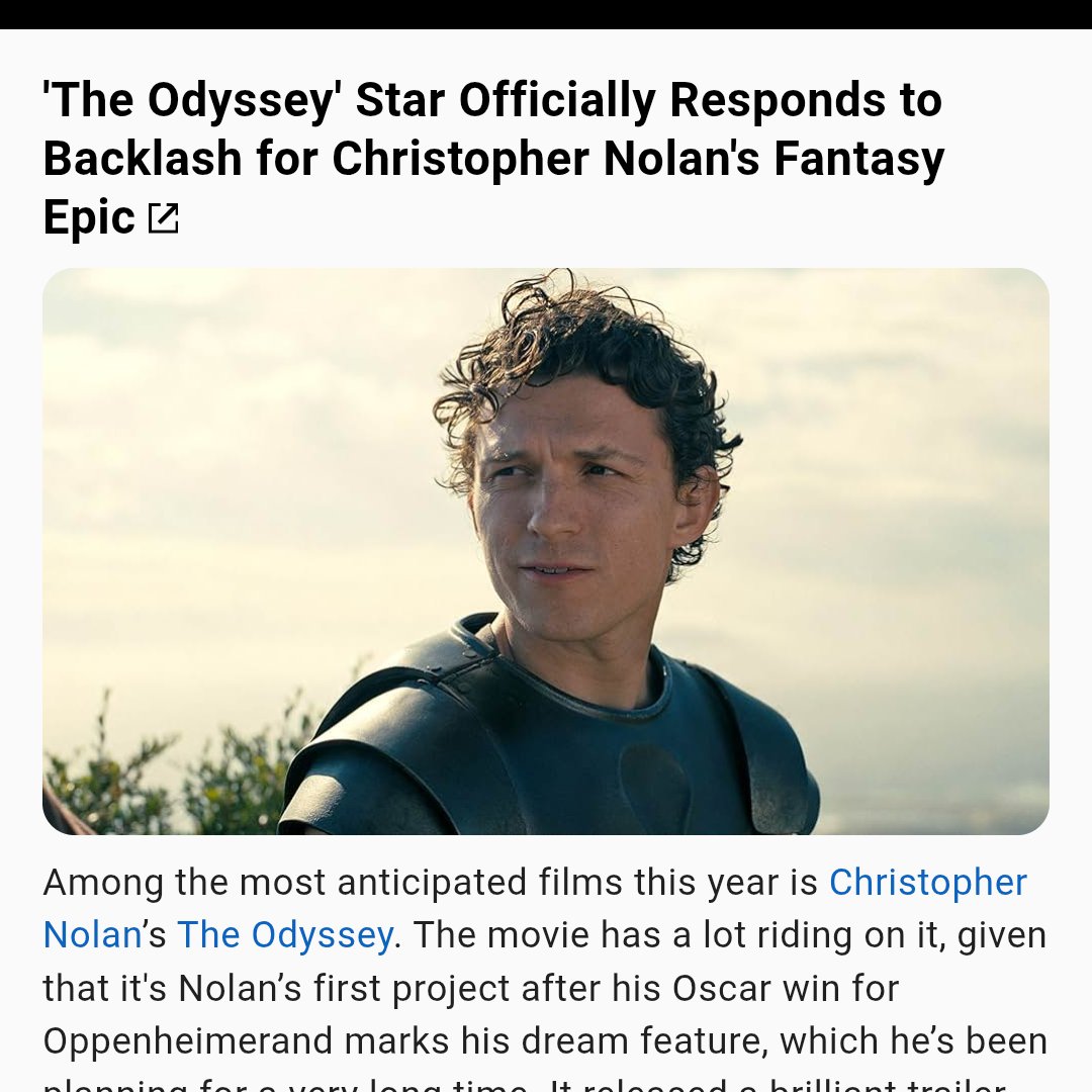 FortressLugh's tweet photo. It isn't a "fantasy epic" it is an inseparable part of Greek, and European cultural history and was never intended as fiction at all. https://t.co/uGPIL5nUGU