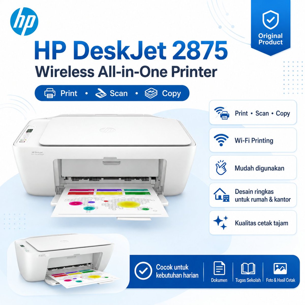 KCComputers's tweet photo. 📲 Pesan sekarang melalui WhatsApp: +62 811-9568-682
 🌐 Kunjungi: https://t.co/3hLV4D2Q6k
#HPDeskJet2875 #PrinterHP #PrinterWireless #PrinterRumah #PrinterKantor #PrintScanCopy #Jualkom #TokoKomputerJakarta #PrinterOriginal #HPPrinter #KebutuhanKantor #PrinterSekolah https://t.co/c5zSyTWoyq