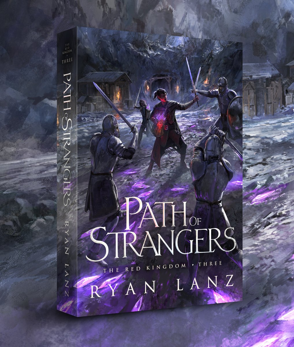 TheRyanLanz's tweet photo. COVER REVEAL  

The redesigned cover for Path of Strangers is here, designed by Jeff Brown.  

This new cover is available with eBook, paperback, hardcover, and signed & numbered editions (available first come, first serve for those without a reserved number).  

Check out the full announcement on my website on where you can find it. 🔗👇