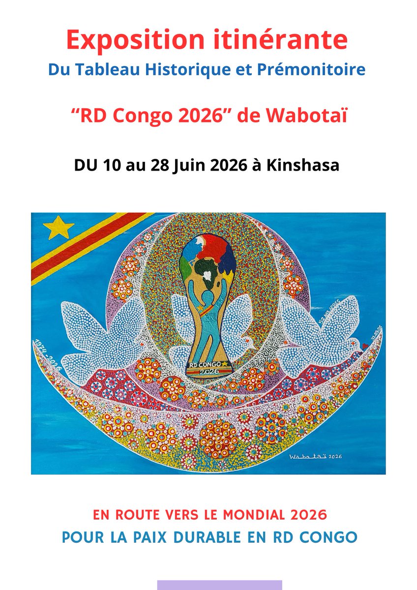 Wabotai's tweet photo. @FecofaRdc #RDCongo2026deWabotaï @fatshi13 @fatshi13_ @fatshi23 @DidierBudimbu @FecofaRdc @fecofa_cd @PatrickMuyaya https://t.co/9gT5R3MHZS