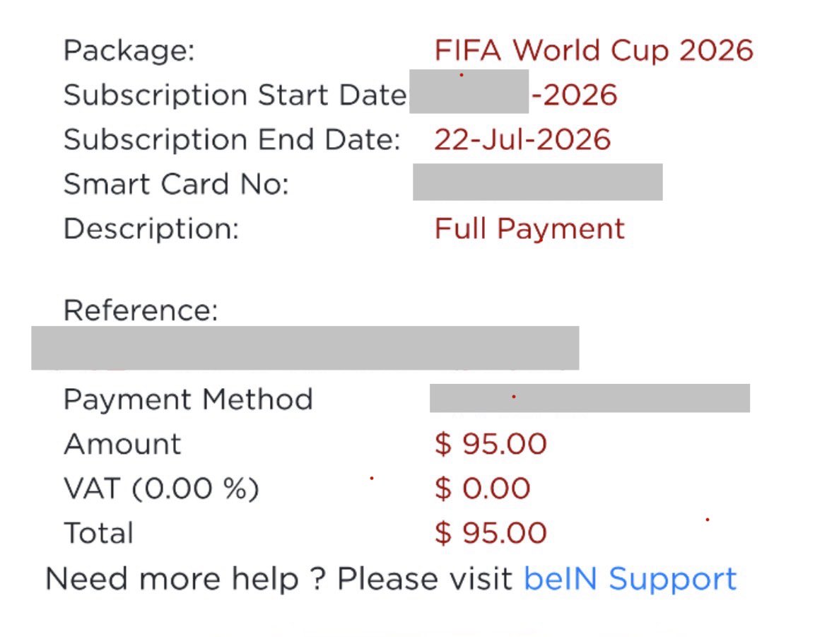 ali5ali0's tweet photo. في 22 كان تقطيع، ولم استمتع😭والاسوء
KSA VS ARG تقطيع قوي😓،اما الان اهلا بالاشتراك الرسمي🥳 اهلا بالمتعة🫶، والله ما احرم نفسي من متعة كأس العالم 😍
واللي يقول توفير😈☠️احسبها باليومية 9 ريال،مدة39 يوم👍انا اضفت باقة كأس العالم من الموقع الرسمي95$اهلا بالمتعة ياكأس العالم🔥🔥🙏 https://t.co/780rxHLdUx