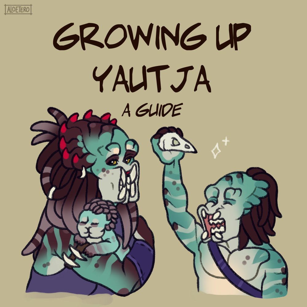 aloetero's tweet photo. Growing up yautja. part 1 

✨tags:
#yautja #predator #alien #oc #art #yautjaoc https://t.co/lN8CZwyRRM