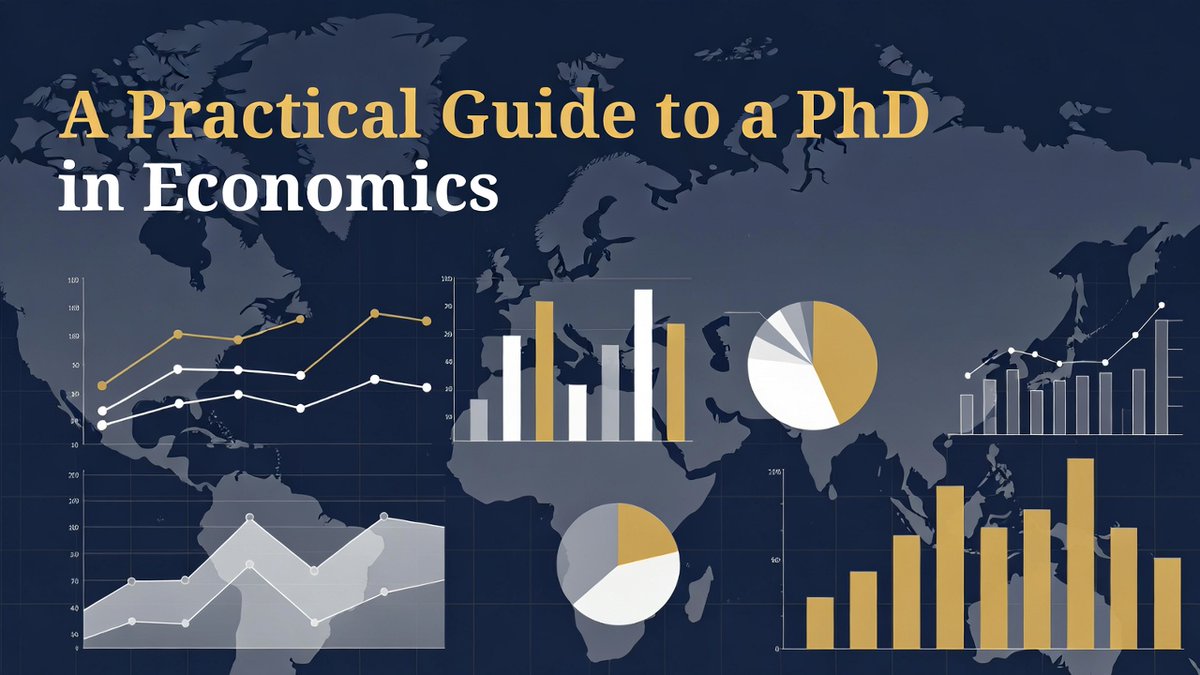 a_ha256's tweet photo. A Practical Guide to a PhD in Economics by Prof Abdoulaye Ndiaye

Not sure whether a PhD in Economics is the right choice?

This guide breaks down what it takes to get admitted, how the job market works, and when a PhD is worth it or not

https://t.co/Dm8Qx66ghj https://t.co/EAEgi21Csw