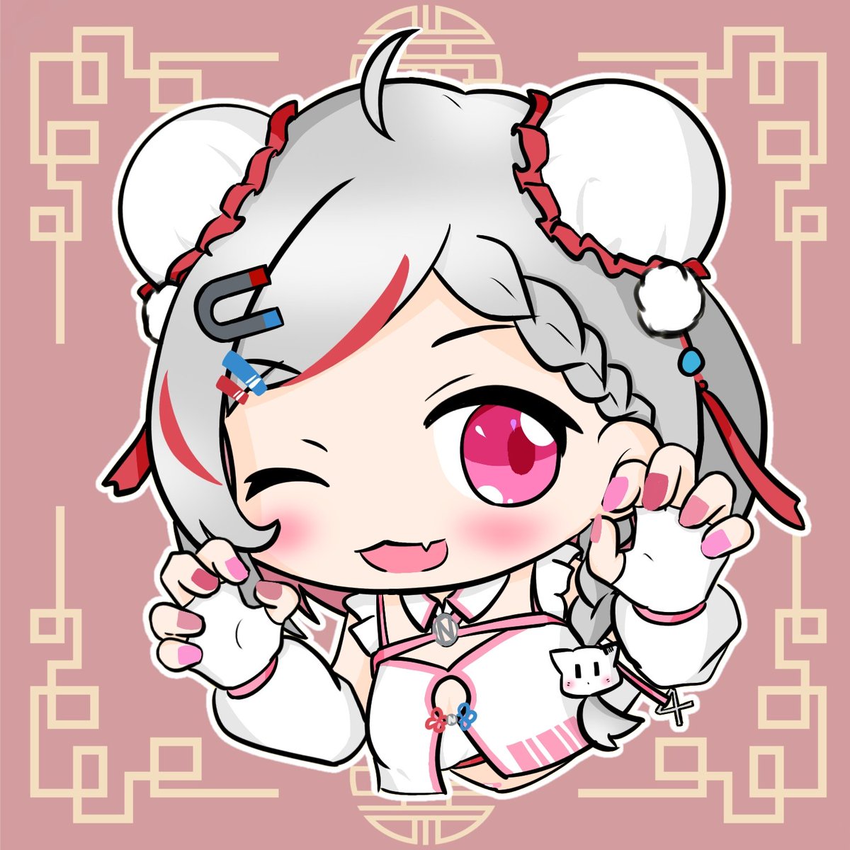 chimojixu's tweet photo. #天ノ咲ねん新衣装
 #天ノ咲ねん  #あのえの絵
新衣装＆新髪型かわいい！
ฅ( •ω• ฅ)ｶﾞｵ- https://t.co/vcuLnQ5vBX