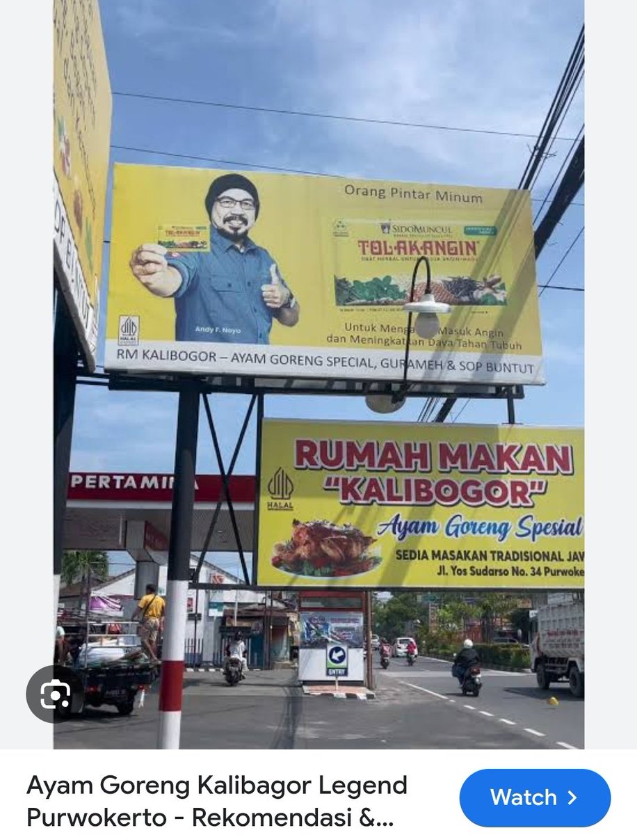 arieparikesit's tweet photo. Wedokan Edan

Yang di Purwokerto tolong dibantu

Kedainya yang mana ya? 

Ada yg bilang RM Kalibogor yg saya juga langganan di situ, tapi dr deskripsinya Mas Andi tentang si ibu, saya agak ragu, ada yg tahu kedainya di mana? Kita beri dukungan ke ibu, baik moril maupun dukungan lainnya bila perlu, alias kita rujak wedokan edan kuwe😄

Bisa juga sih memang Ayam Kalibogor, soale Bung Andy ada iklane gede di situ hehe.

Yang di Purwokerto tolong cari tahu ya

Mau tanya Bung Andy langsung segan