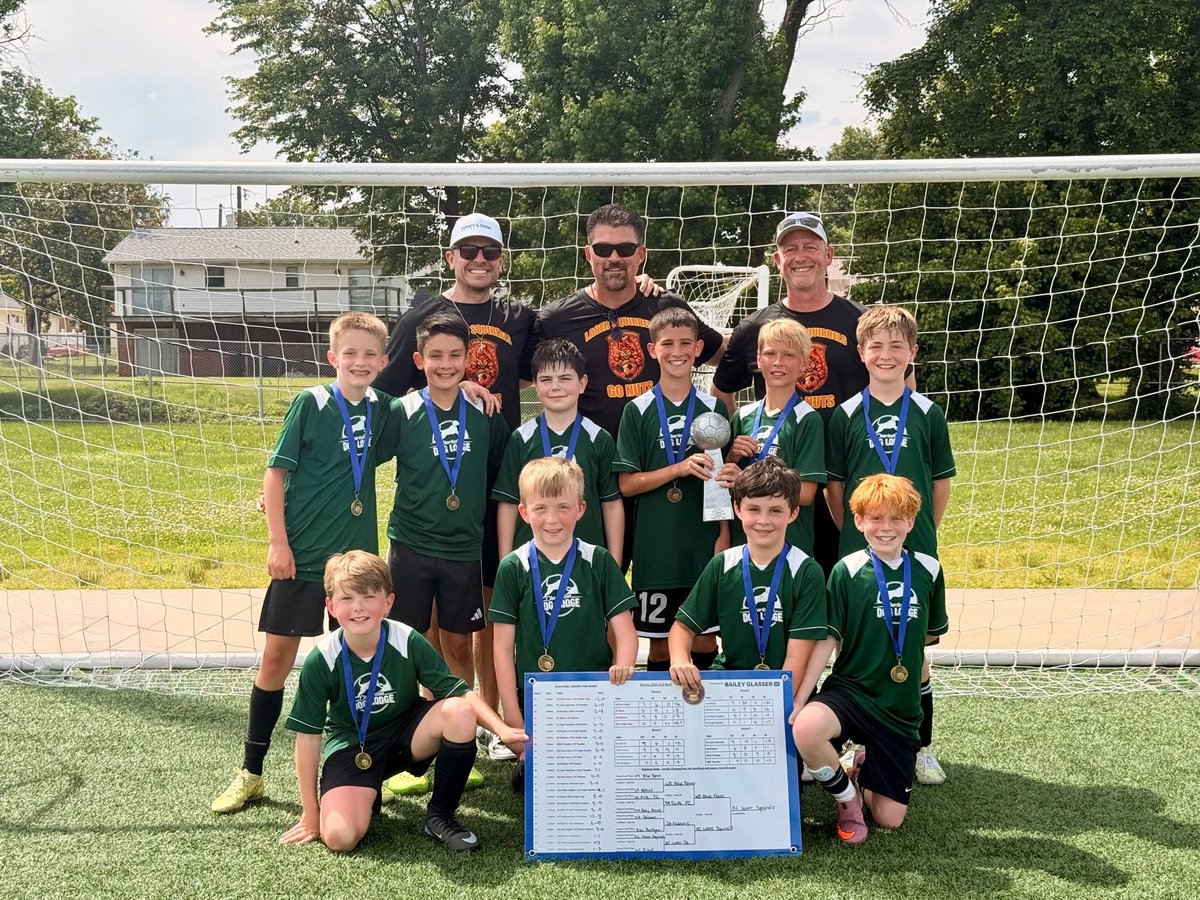 ginajoynes's tweet photo. Spring 2026 KVSL U12 Boys Champions!🥇 https://t.co/ydeeUpOhcM