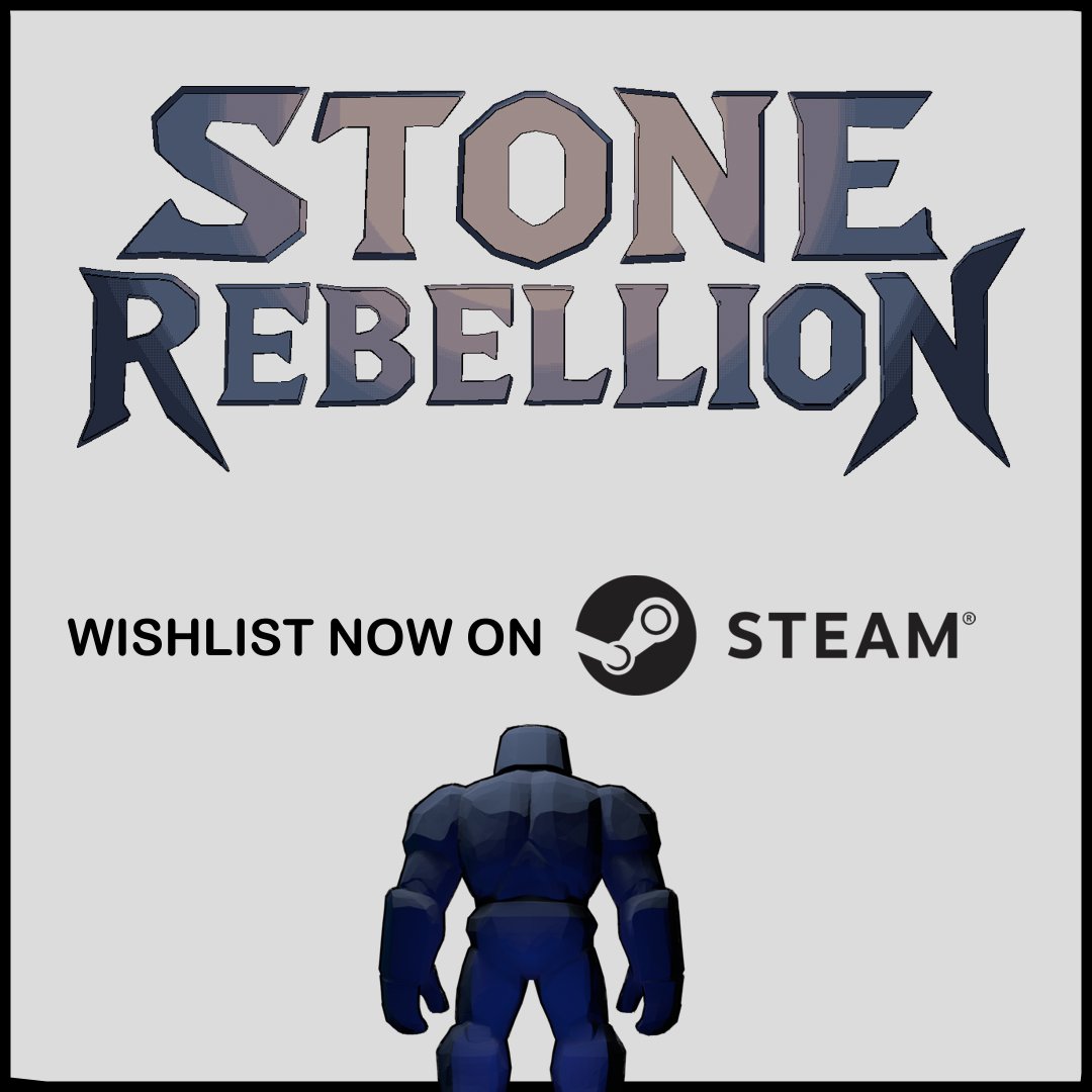 dumspirostudios's tweet photo. Rise. Build. Survive.

The Stone Elementals are ready, and Stone Rebellion is officially live on Steam!

Add it to your wishlist today and be among the first to join the rebellion. 🪨

#StoneRebellion #IndieGame #SteamWishlist https://t.co/zGVAFL4xZx