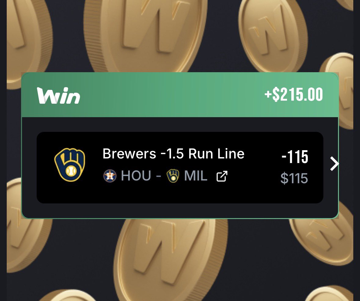 FIRSTLADYMLB's tweet photo. 💰💵⚾️💰💵⚾️💰💵⚾️💰💵⚾️💰

🤑ANOTHER WINNING WEEK!!! 

Brewers RL=✅Winner
Giants ML=✅Winner

#Gambling𝕏 #winible https://t.co/twTrbiGIcK