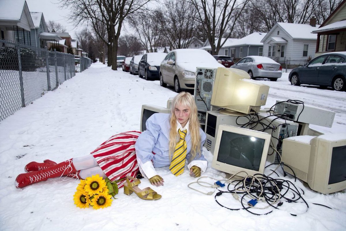 grimesfeed's tweet photo. grimes for interview magazine, 2026 https://t.co/jsjkIpeb3B