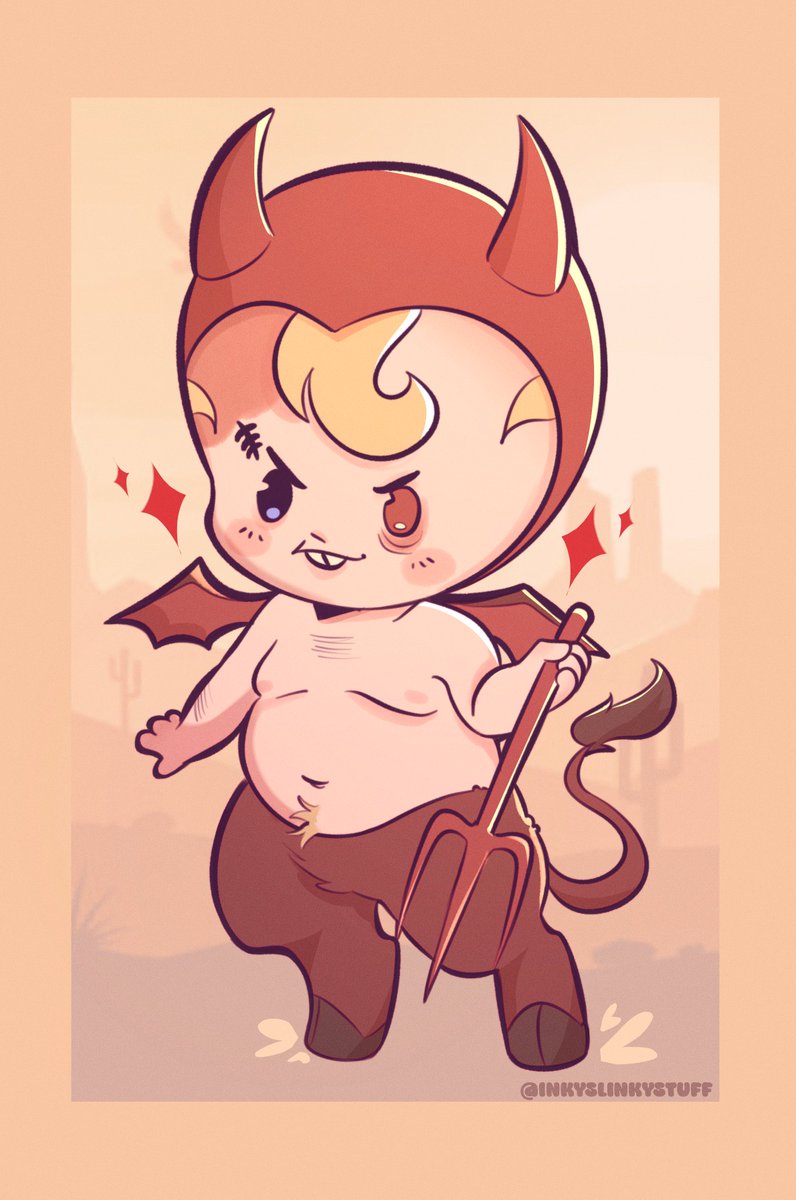 InkySlinkyStuff's tweet photo. Ain’t he just the cutest little devil around aww aw

 #FrancoBarbi #theoutlasttrials https://t.co/3vZPBN8ysL