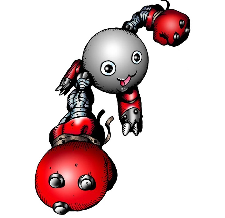 gamma296555's tweet photo. No soy el único que penso que kaboodle se parece mucho a mamemon verdad? 
#Gameoverse #Digimon https://t.co/ZCUw9DzKOm