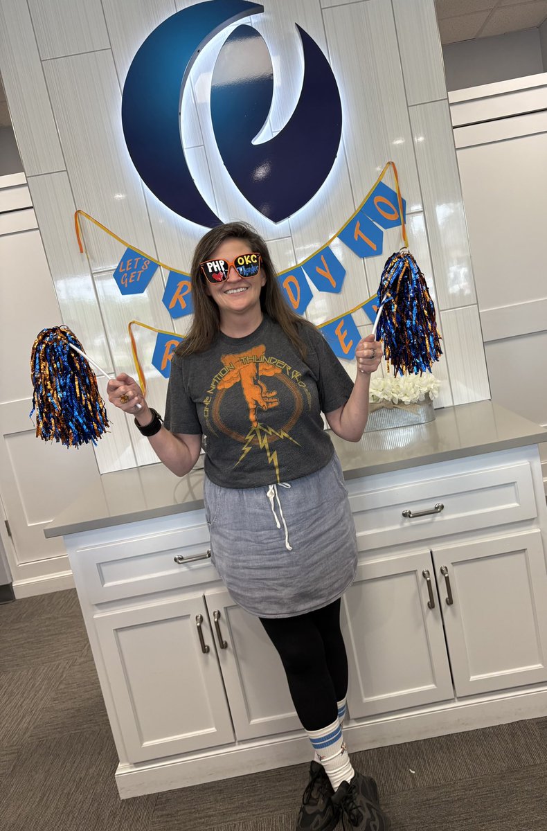 PHPDPC's tweet photo. Thank you @okcthunder for an incredible playoff run that had us on the edge of our seats all the way through. 🙌

We can’t wait to do it all again next season. Let’s go Thunder! 💙🧡

#ThunderUp #OKCThunder #Tulsa #EdmondOK #OklahomaCity https://t.co/uRRu0krkLN