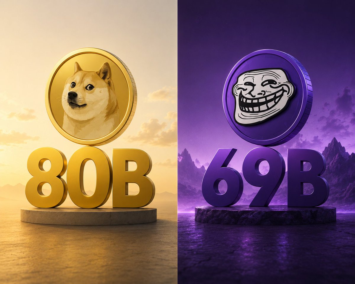 CrashiusClay69's tweet photo. $100 can actually turn into $100,000 if enough people stop being overly serious and acting like they are too smart for memes now

Remember nobody came originally to memes to act ultra smart 

You came to memes to have a shot at life changing money and because the world is rigged against you, and this is one of the few ways out 

Stop being the overly serious guy bc you got your heart broken by some past failure buying a shitcoin

We can do a 2021 like run again if ppl get their head out of their ass and concentrate a little into a meme that can actually hit 69B

And with memecoins, you dont NEED to hit 69B to make life changing money

But WHY NOT meme it into existence when you have the right coin to do it

No other meme has ever looked this good with a 69B market cap next to it