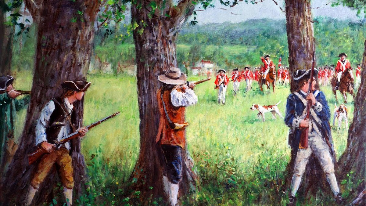 EchoesofWarYT's tweet photo. 246 years ago today, 32 South Carolina farmers ambushed 200 Loyalist militia at a muster ground in the Carolina backcountry and fired the first shot of the partisan war that would end at Yorktown.

Three weeks earlier, Charleston had surrendered. The entire Southern Continental army, 5,500 men, was in British prison ships in the harbor. The British command sent letters to every man in the South Carolina militia ordering them to come in, take an oath of loyalty to George III, and go home. Most of them did. The war in the South looked over.

Captain John McClure of the Chester District did not get the memo.

McClure was 32 years old, a small farmer, the son of an Ulster immigrant. When he heard that the local Loyalist colonel, Houseman, was holding a muster at Alexander's Old Field to recruit men for the King, he rode through the night gathering volunteers. By dawn on May 31 he had 32 men, mostly his own family and neighbors, armed with hunting rifles.

Houseman had 200 men in formation in an open field, no pickets out, expecting nobody to challenge them. McClure crept his riflemen into the treeline at the edge of the field at 100 yards. He gave the order to fire.

The first volley dropped a dozen Loyalists. The next volley dropped a dozen more. The Loyalist line broke and ran. McClure's men chased them for two miles. By midday Houseman's regiment had ceased to exist as a fighting force.

It was the first Patriot victory in the South after Charleston. It was also a signal. Within weeks, Thomas Sumter, Francis Marion, and Andrew Pickens were in the field with their own bands. Within months, Loyalists could not move outside fortified posts without being ambushed. By October, the same kind of backcountry riflemen who fought at Alexander's Old Field had cornered Major Patrick Ferguson's Loyalist army on top of Kings Mountain and shot them to pieces.

Cornwallis would write in despair that fall: "I will not say much in praise of the militia, but the list of British officers and soldiers killed and wounded by them since June, proves but too fatally they are not wholly contemptible."

The British took Charleston in May 1780 and thought they had won the South. They had won a city. They had lost the country.

It started 246 years ago today, with 32 men and a treeline.