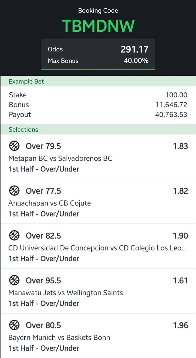 VaultsentryX's tweet photo. Let's boom 200 Odds again 🏀🏀💥💥 https://t.co/N7t8OY68uG