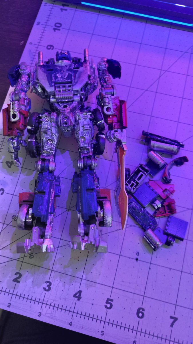 Primidian's tweet photo. Gonna redo some areas
I like the parts they used on the back https://t.co/FbGcLFhKML