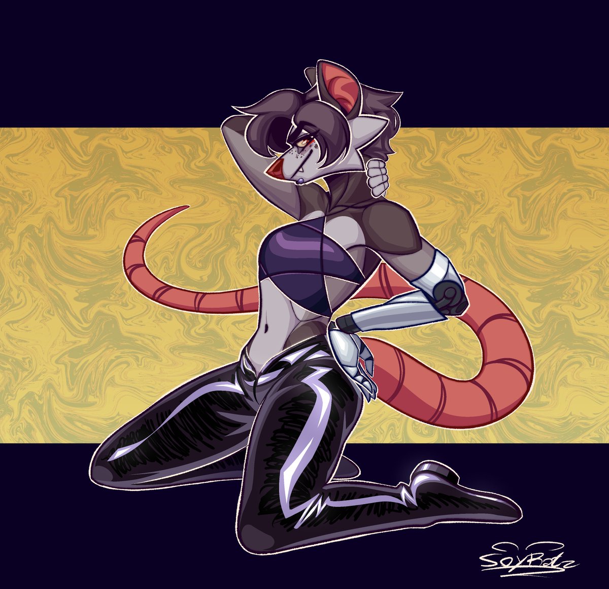 SoyRatz's tweet photo. Slay~

#furryart https://t.co/hRyY3HkIRa