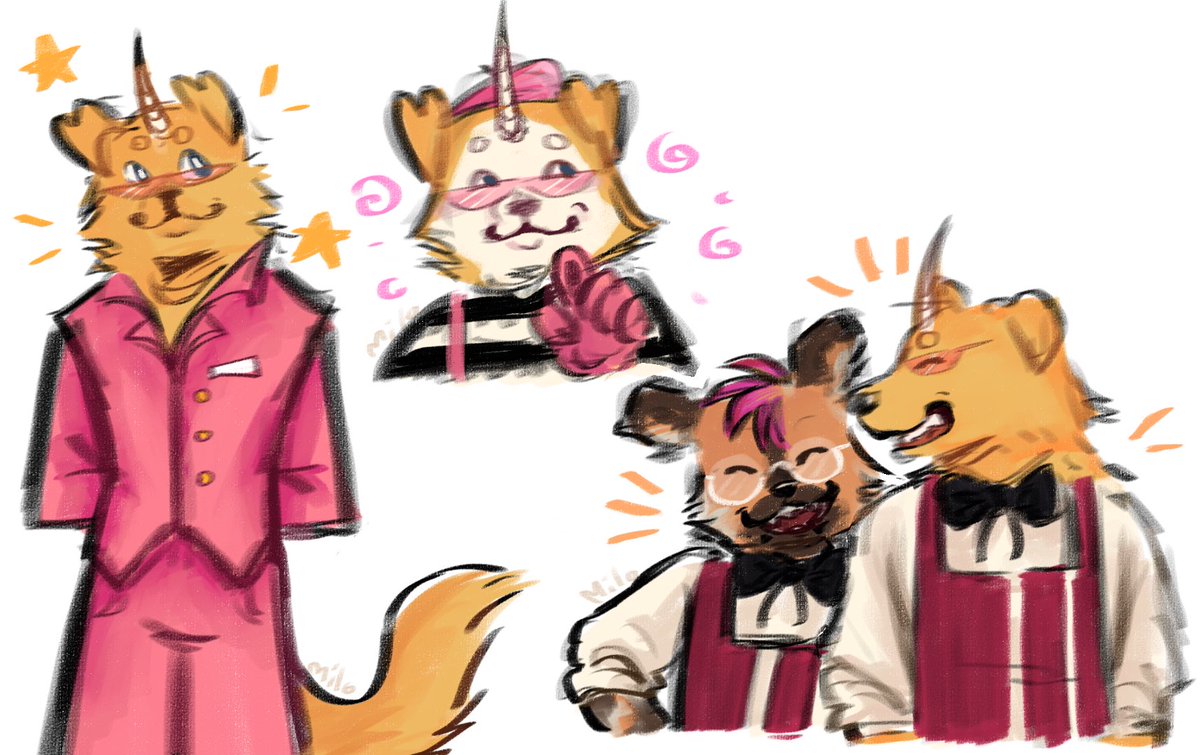 Milo0heree's tweet photo. Felt like drawing drawing q! Katie and
q!Mike as furries so ya :)
#katieb #qsmp2 #mcyt #qsmpfanarts #linkthemike #Mikeqsmp https://t.co/XsWWs0vfXY