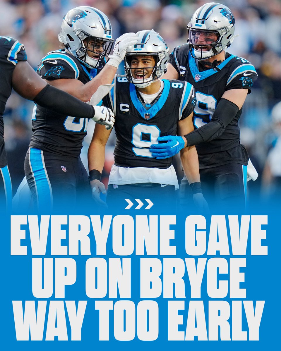 panthersbran's tweet photo. In Bryce’s NFL debut, eight different Panthers recorded a reception. Today, only Chuba Hubbard remains in Carolina, and that original group combined for 1,275 receiving yards across the last two seasons.

The Panthers completely rebuilt Bryce Young’s supporting cast, and the results started to show in 2025. Now Carolina enters 2026 with its most talented offensive group of the Bryce Young era