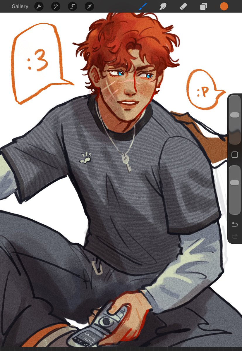 thefranart's tweet photo. just wanted to draw neil :3 https://t.co/N4qeFPdVhB