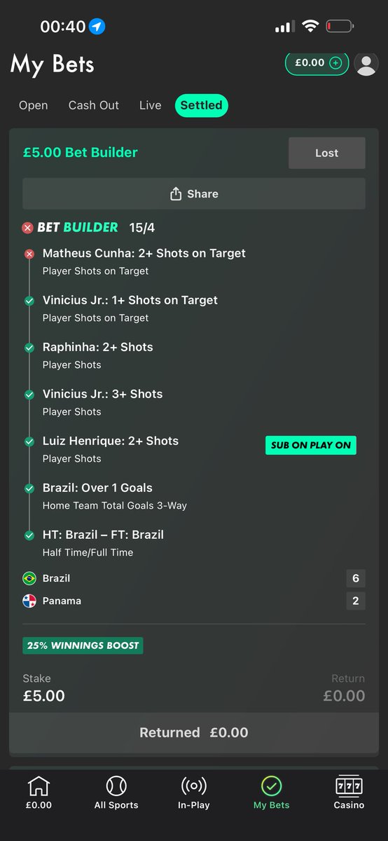 JackWrght's tweet photo. @bet365 Igor Thiago came on for Matheus Cunha and it hasn’t updated https://t.co/RK8Ln1UVJz