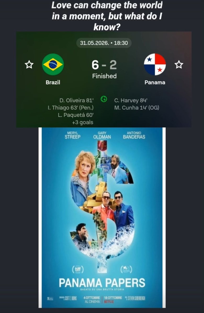 JoseRCFilho's tweet photo. What Do I Know? 🫶 https://t.co/lB0AwygH2z