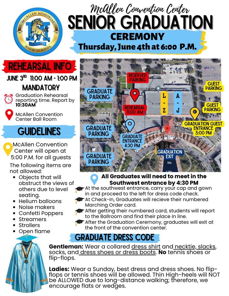 McAllenMemorial's tweet photo. 🩵📰🐎 Mustang Community Newsletter | June 1, 2026 🐎📰💛
Let's end May strong, Mustangs!
Go Big Blue! 🩵💛
Want more information? Visit https://t.co/jtYqTdDjCL
Let’s go, Mustangs! 🐴
#1PRIDE #LetsRide https://t.co/WS4WyqdpMI