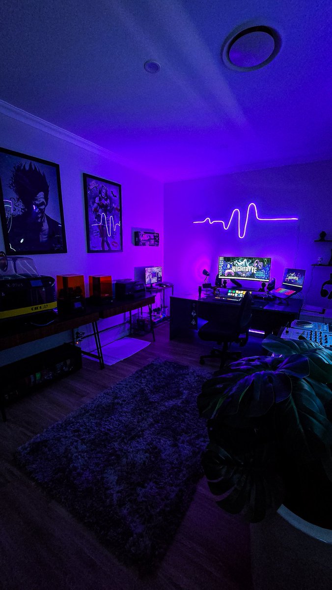 nightbyteau's tweet photo. The lab is ready. The equipment is live. Something already feels different in here... 🌙 Launch in 4 days. #NightByteCollective #GamingSetup  #ContentCreator #GamingCommunity #PCGaming #SetupGoals https://t.co/1ytJVfz6Om