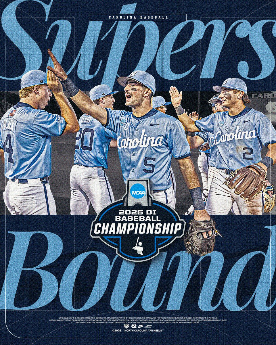 DiamondHeels's tweet photo. 𝐒𝐄𝐄 𝐘'𝐀𝐋𝐋 𝐍𝐄𝐗𝐓 𝐖𝐄𝐄𝐊𝐄𝐍𝐃 🥳

For the third straight season Bryson Field at Boshamer Stadium will play host to Super Regionals!!

#GoHeels https://t.co/GvYyVb18Da