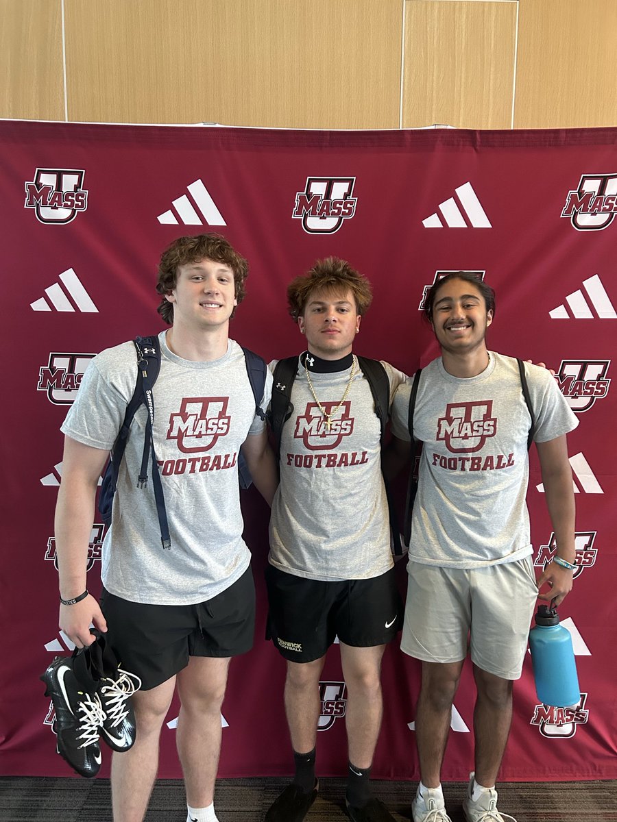 Doyle_Delano's tweet photo. Had a day at @UMassFootball camp! Thank you @cmajors55 and @coachharasymiak for taking time to talk with me after camp. Can’t wait to build this relationship! W.I.N. 

40 - 4.68
Shuttle - 4.28
Broad - 9’8

@BigBlueGridiron @CoachJanuary @rserino7 @CF__5 @PactPerformance @NE6FB_Recruits @ScoutingNE @UMassCaleb @CoachJakeFire @Joey_Barrettt @MattWilliams_SN @PhilStacey_SN @graham_dietz @AlexAgrellaRB @newftbj @mukala_K @Murray_Jack_ @GageNutter_ @kstone06