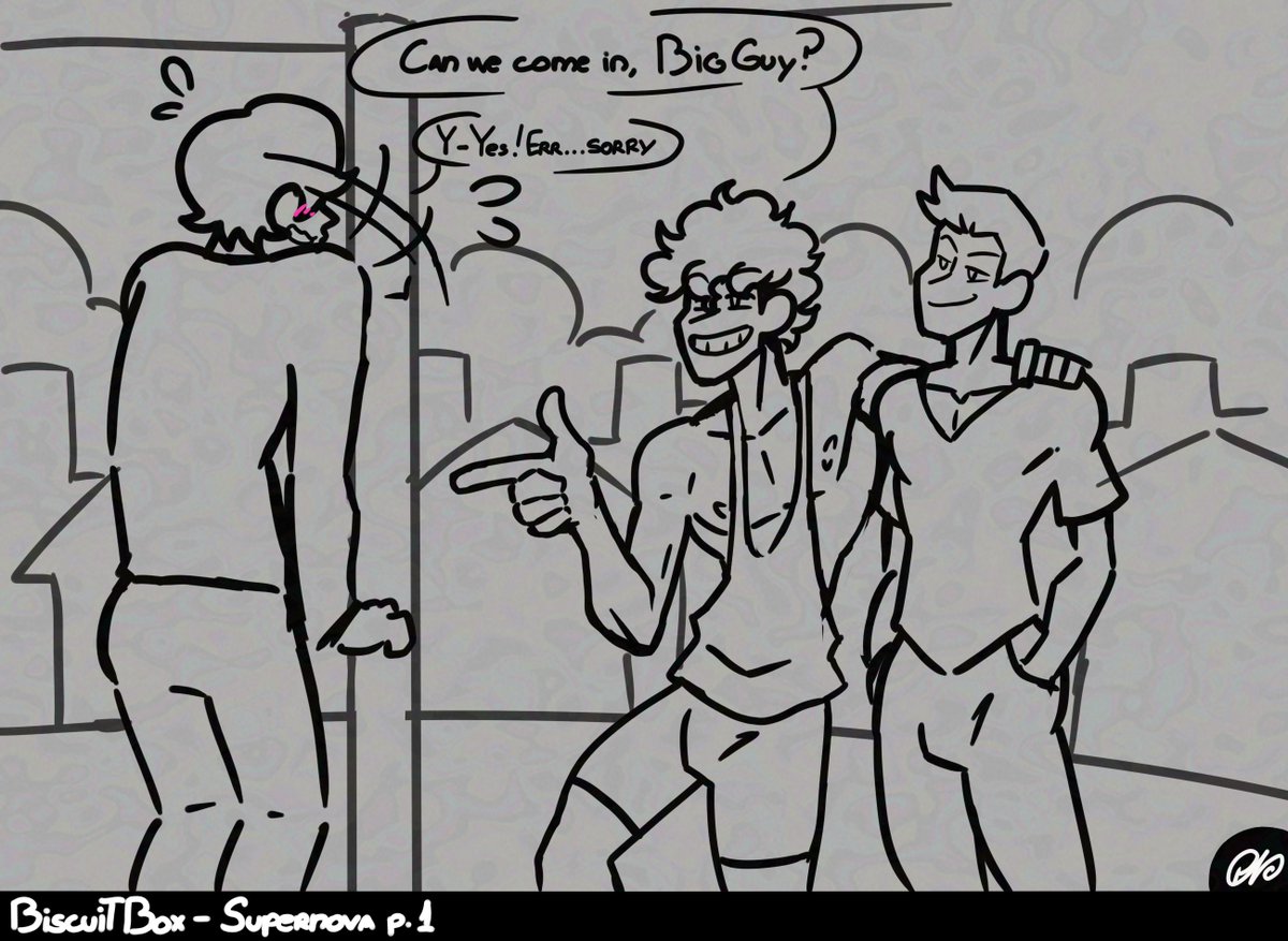 Rottenheart66's tweet photo. Here's the Participation Prize for @BizcuitBox  , one of the contestants of my MG Writing Contest!  Featuring the characters in their story! Two twinks are about to bring a lonely guy an unforgettable night with their BIG service~ Thanks for participating! https://t.co/7pNvAEk8Lh