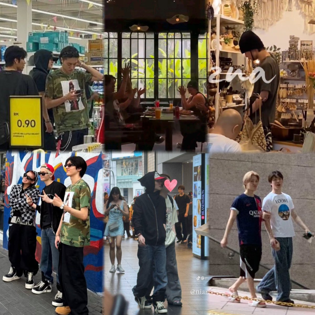 raraxthetics's tweet photo. #TREASUREinKL will always be the best core (to me) from getting nothing in 2023, to slowly getting a mall tour in 2024, and finally now we get to see them walking around like locals in 2026 ㅋㅋㅋㅋㅋ https://t.co/9cEwof4742
