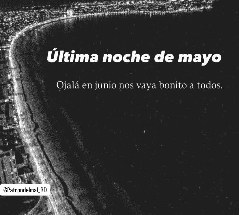 Patrondelmal_RD's tweet photo. Ojalá en junio nos vaya bonito a todos. https://t.co/DrXUP681J5