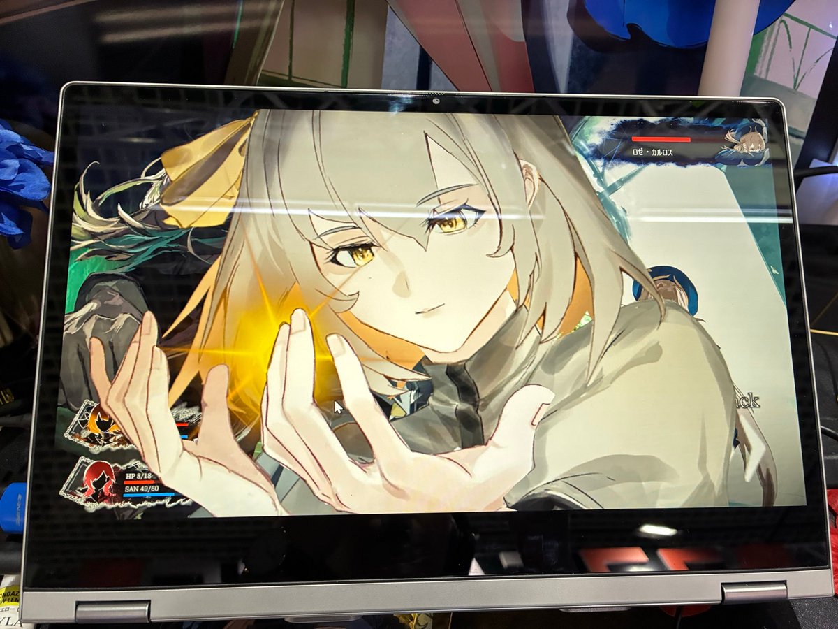gamespark's tweet photo. 「2周目で、あらゆる意味が書き換わる」―美麗なイラストとカードバトルが織りなすコズミックホラーADV『Replica Club √D』試遊レポ＆インタビュー【BitSummit PUNCH】
https://t.co/HhCgBuTXLG https://t.co/qSzXa9Gy3f