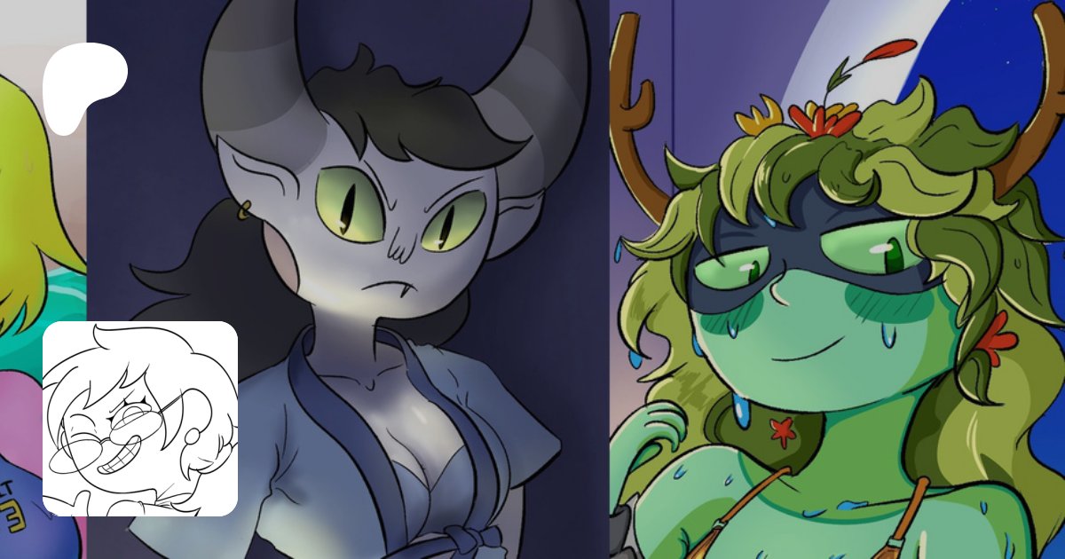 RuleBandit's tweet photo. I want more people to know about Bp and Liz, but this really limits that. In any case, that entire post will be published on my Patreon. New Ground and the account created for that purpose, So if you want to, go ahead and download the drawings you like, i wll deleting later https://t.co/Cp0x9W1KmP