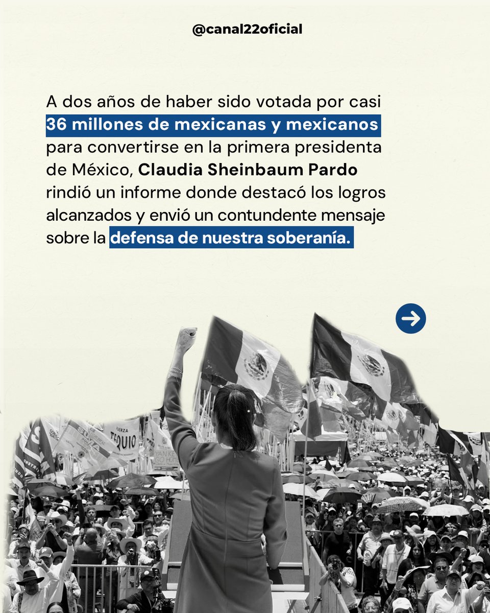 Canal 22 México tweet media
