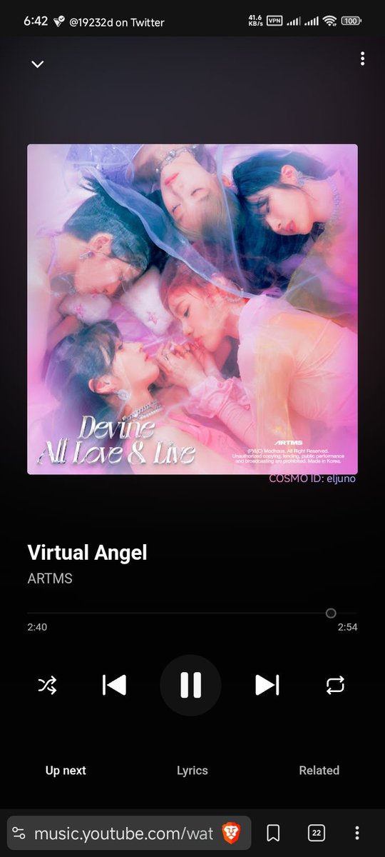 19232d's tweet photo. a day late, but happy 2nd year ARTMS 💙💜

https://t.co/UMEWyHIC5G

 #ARTMS #아르테미스 #OURII #Virtual_Angel #ARTMS_2nd_Anniversary https://t.co/afeviL1SRJ