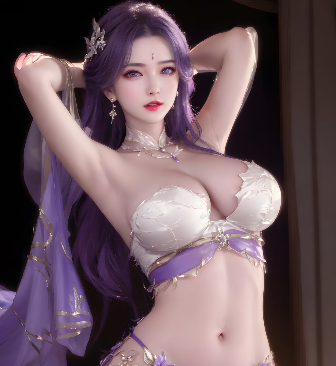 BYGAIH's tweet photo. 完美世界 云曦 #AI绘画 #国漫女神 https://t.co/wFPhNkK6pn