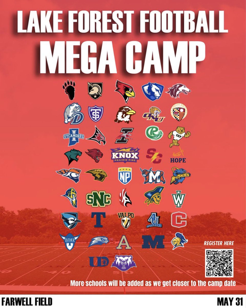 Nikolekkas's tweet photo. Had a great time today at the Lake Forest Mega Camp! Connected with 6 different coaches. Grateful for the opportunity to compete and get better!

@CoachSchneeman @dekalb_football @Coach_KalamaK @Coach_Kus @CoachHolleyCU @CoachChrisJr2  @Gumbs21 @coachscholten https://t.co/jnFSkUSjkr