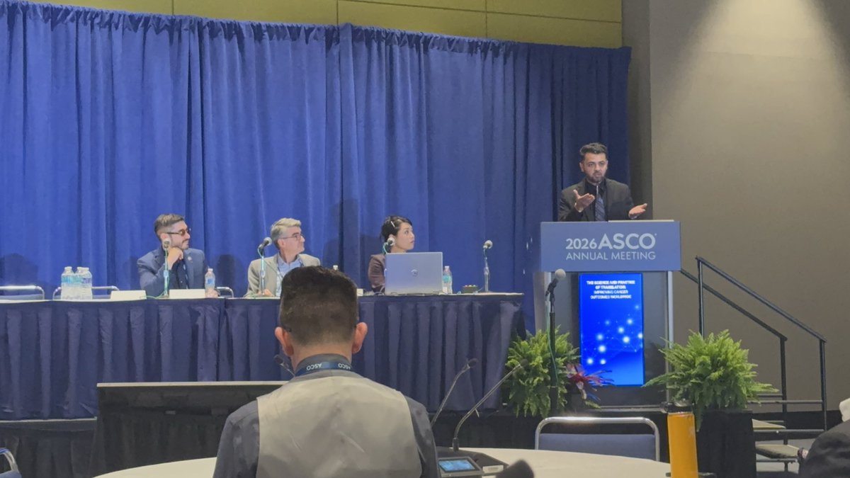 Jani_Chinmay's tweet photo. 🎤🤖 A wonderful opportunity to present our project as a Rapid Oral Presentation at the ASCO AI Community of Practice. 

Our work explored the use of AI in clinical decision-making for EGFR-mutant NSCLC 🫁, highlighting both the promise ✨ and current limitations ⚖️ of these emerging tools. 

Exciting to be part of the conversation shaping the future of precision oncology 🚀.

#ASCO26 #AIinOncology #LungCancer #EGFR #PrecisionMedicine #DigitalHealth 🧬💡
@SylvesterCancer @GlopesMd @Latinamd @HemOncMiami @JTrentMDPhD @PatelOncology @benlevylungdoc @Larvol @brunolarvol @DrArturoAI @OncLive @Jonathanwlee23 @COlazagasti @DrOlaLandgren
