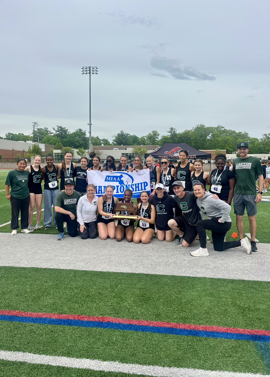 CStrackandfield's tweet photo. STATE CHAMPS!

Couldn’t be more proud of this team &amp; who they are on &amp; off the track. Their selflessness, belief, &amp; commitment to something bigger than themselves made this possible.

All In. Everyone. Together.

“The doubters don’t determine what’s possible. The work does.” https://t.co/IfhPjStfPC