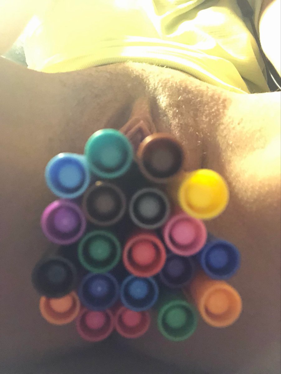 j48428's tweet photo. This is how me and my gf spend our Sunday. We tried to see how many markers her slutty pussy could take! 

#slut #sharpiechallenge #gape #pussy #nsfw #cuck #training #sizequeen #stretchedpussy https://t.co/FBOS43f2KH